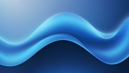 Obraz premium Gradient Blue liquid background. wavy blue wallpaper. Wave blue gradient background. Abstract blue color background.
