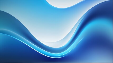 Obraz premium Gradient Blue liquid background. wavy blue wallpaper. Wave blue gradient background. Abstract blue color background.