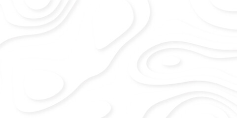 Abstract paper cut art background design. Topography map concept or smooth origami paper cut layout