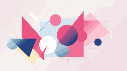 Concept vector illustration of presentation background.