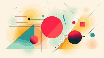 Concept vector illustration of presentation background.