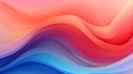 abstract wavy background with modern gradient colors