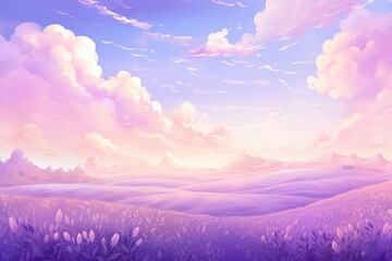 Lavender field backgrounds landscape outdoors.