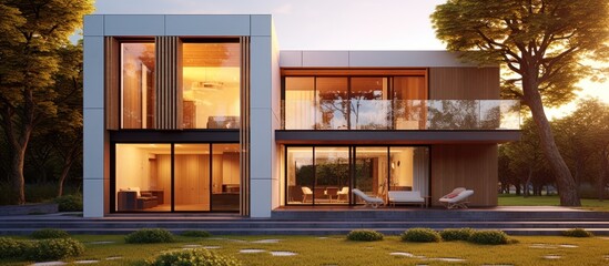 Modern luxury villa