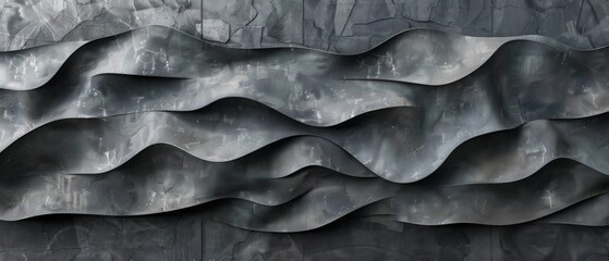 3D Rendering,Abstract wall texture on gray color for background