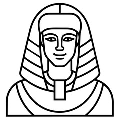Amazing cleopatra-symbol-outline - Vector - Vector art - Vector illustration - Vector design - Latest Vector - Ultimate Vector - Premium Vector - Vector pro - Premium illustration