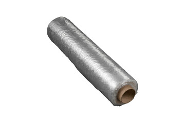 Roll with transparent bags isolated on transparent background.