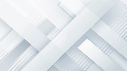 Abstract geometric white and silver, grey square background loop. Modern Abstract white background design. 