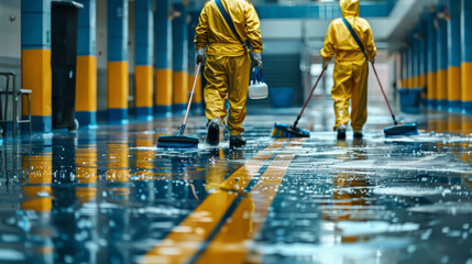 The best cleaning crew: quality and reliability. 