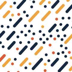 a colorful background with a pattern of dots and dots with a yellow, red, and black.