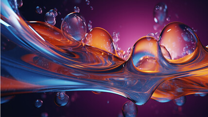background with drops