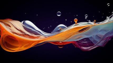 background with drops