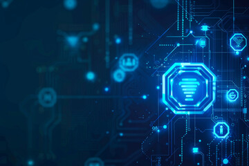 iot, iot theme, suitable for an image illustration or background, iot indigo theme 