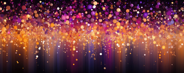 Obraz premium Sparkling Abstract Bokeh Lights Background