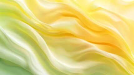 Fototapeta premium A yellow fabric with a wave pattern