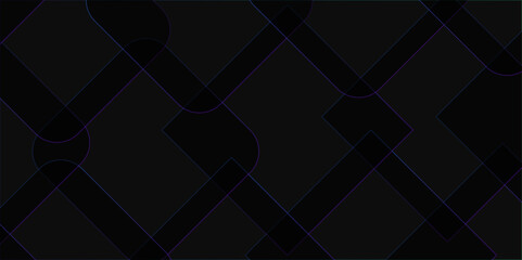 Black rectangles abstract tiles design vector 