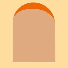 Fototapeta premium Boho Arch - Boho background - Boho art