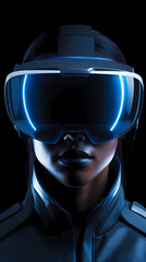 3D rendering of VR headset