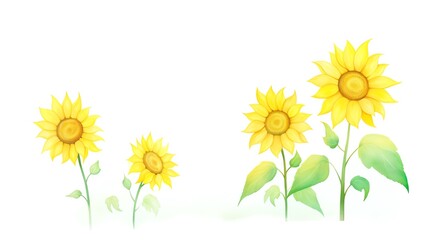 Sunflowers These symbolize adoration, loyalty, and longevity