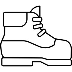 Hiking Shoes Icon