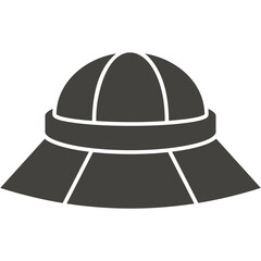 Fototapeta premium Jungle Hat Icon