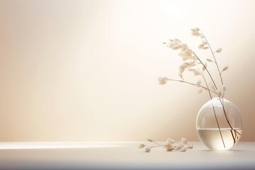 Pure and light clean background with minimal elements, focusing on the essence of clarity and simplicity in conveying ideas