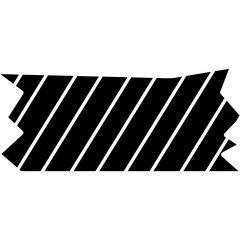 Diagonal Pattern Tape Icon