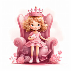 Fototapeta premium girl with a heart