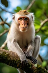 white tailed macaque