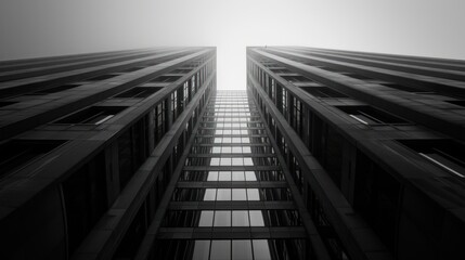 Obraz premium background Building on the city