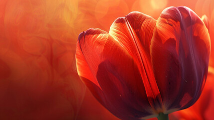 red and yellow tulip