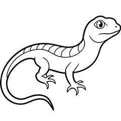 lizard vector illustration