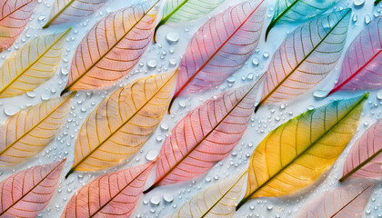 Fototapeta na wymiar colorful leaves