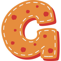 Alphabet Chocolate Cookies