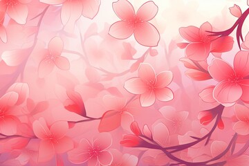 Cherry Blossom Gradient Colors: Romantic Petal Gradients in Bloom