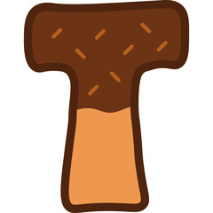 Alphabet Chocolate Cookies