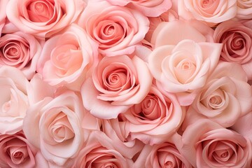 Blush Rose Garden Gradients: Light Rose Petal Transitions