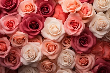 Blush Rose Garden Gradients: Warm Floral Design Palette