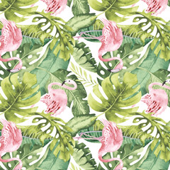 Textile and digital seamless pattern with flowers design 
