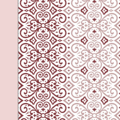 Textile and digital seamless pattern geometric design