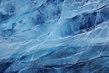 Melting Glacial Ice Gradients: A Flow of Color Transformation