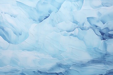 Obraz premium Glacial Ice Melting Gradients: Vivid Color Blends of Melting Ice Flow