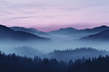 Mysterious Fog Gradient Overlays - Twilight Foggy Atmosphere