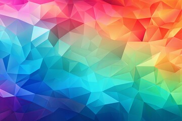 Obraz premium Rainbow Prism Gradient Effects: Dynamic Color Wave Pattern