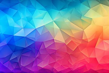 Obraz premium Rainbow Prism Gradient Effects: Dynamic Color Wave Pattern