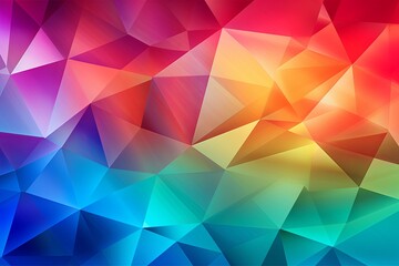 Obraz premium Rainbow Prism Gradient Luminosity: Spectral Flow Masterpiece
