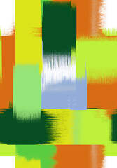 Textile and digital seamless pattern geometric design