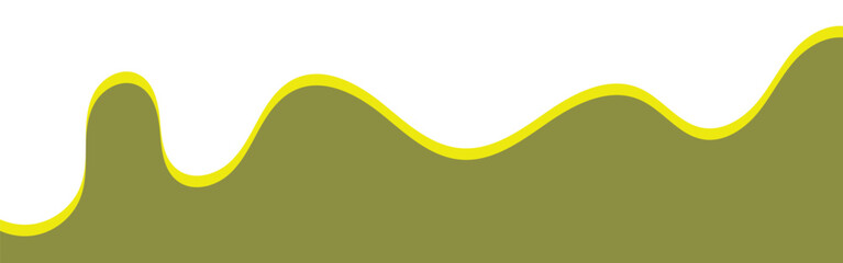 Divider Header for App, Banners or Posters. Set of Template Dividers Shapes for Website. Curve Lines, Drops, Wave Collection of Design Element for Top, Bottom Page Web Site.