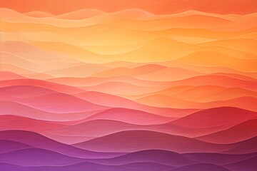 Fototapeta premium Shimmering Heatwave Gradients: Radiant Warmth Spectrum Mirage.
