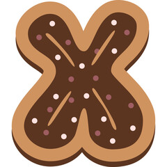 Alphabet Chocolate Cookies